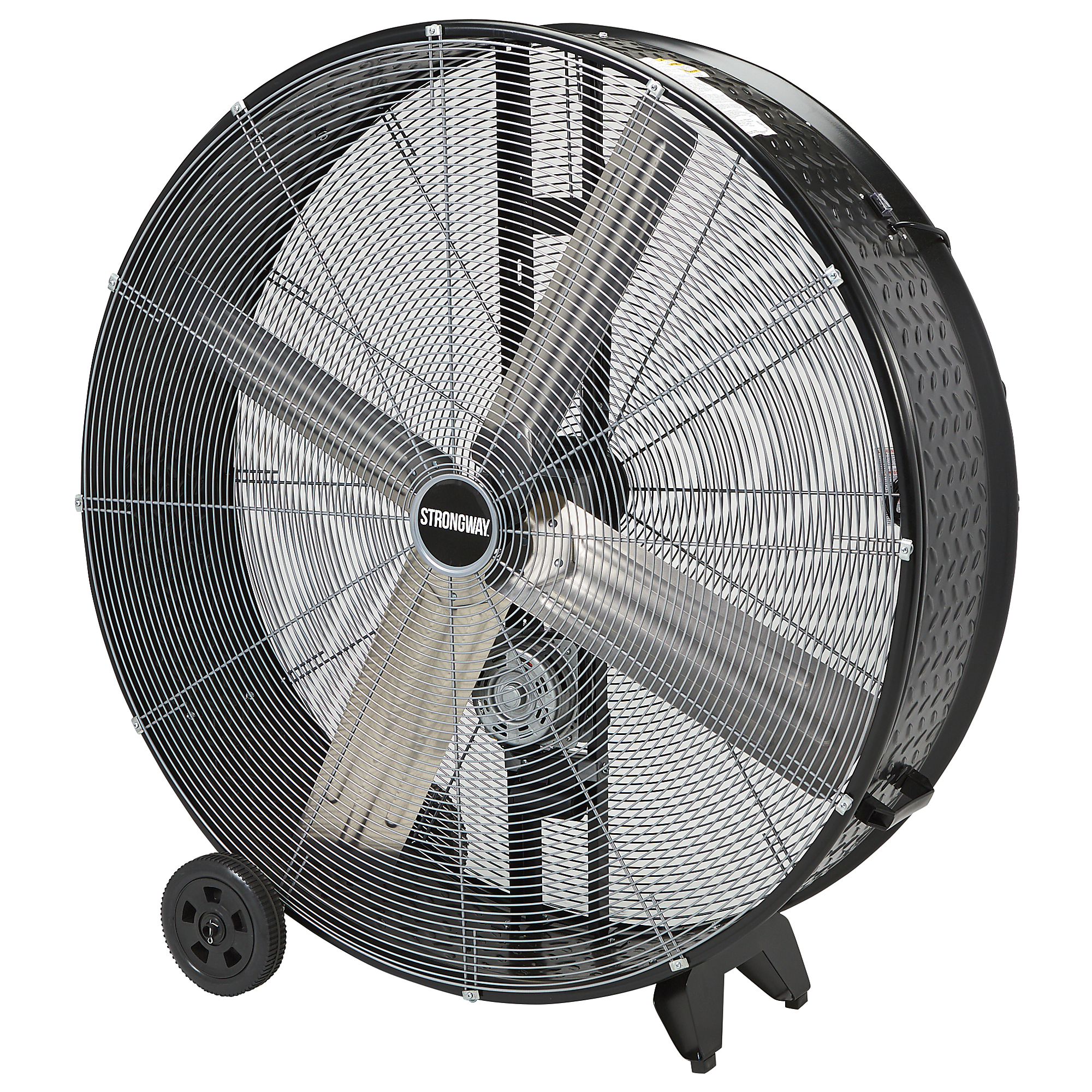Strongway 48in. Belt Drive Drum Fan, 21,000 CFM, 120V, 2 Speeds